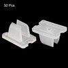 MECCANIXITY LED Neon Mounting Clips Holder Mounting Bracket Support Fixing