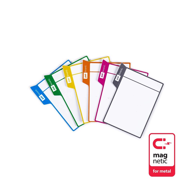 PATboard Scrum Board & Kanban Board - Magnetic Item Cards