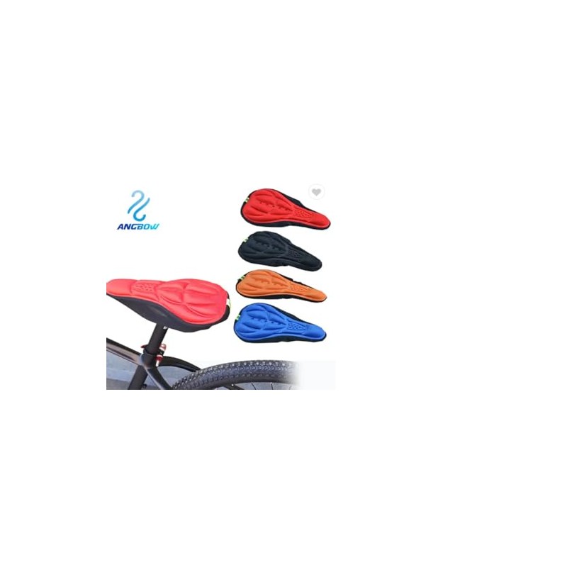 Funda de Asiento para Bicicleta de Montaña, Gel Acolchado, 4