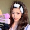 3-Pin Crown Volume Hair Clip for Bangs, Side Hair & Root Styling Hair Clip (3-pin) Pink 13ea