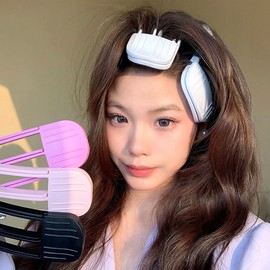 3-Pin Crown Volume Hair Clip for Bangs, Side Hair & Root Styling Hair Clip (3-pin) Pink 13ea