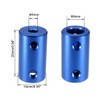 uxcell 4mm to 8mm Bore Rigid Coupling Set Screw L25XD14