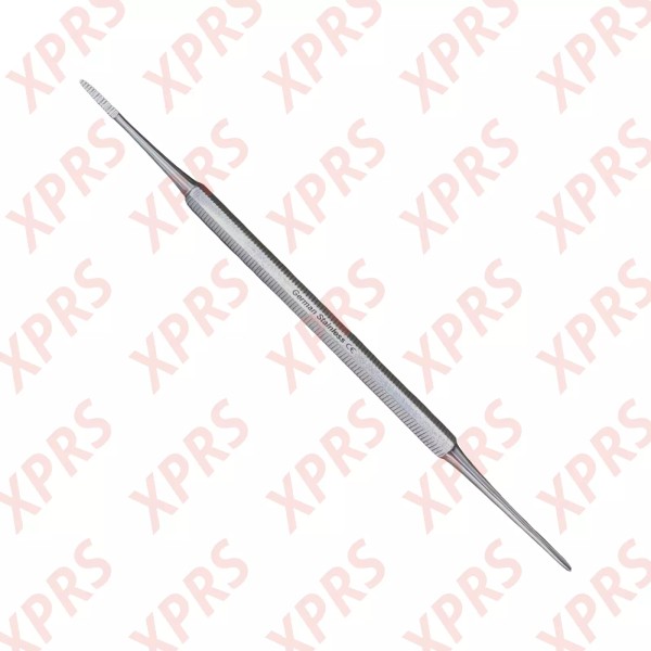 XPRS 4x Blacks Nail File, 5.5" Double End, Straight, Med.
