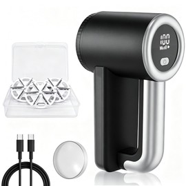 Rechargeable Fabric Shaver,3-Speed Lint Remover for Clothes,Black