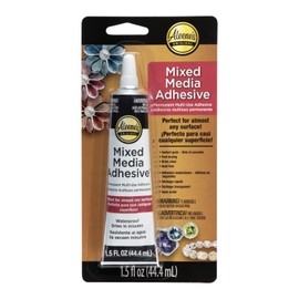 Aleene's Mixed-Media Adhesive, Professional Strength Heavy-Duty Craft DIY Adhesive, 1.5 fl oz