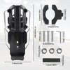 PAPAcroscoma Adaptive Cycling Bottle Holder, Motorcycle Bike Water Bottle Holder