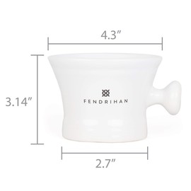 Fendrihan Essential Apothecary Shaving Mug (White)