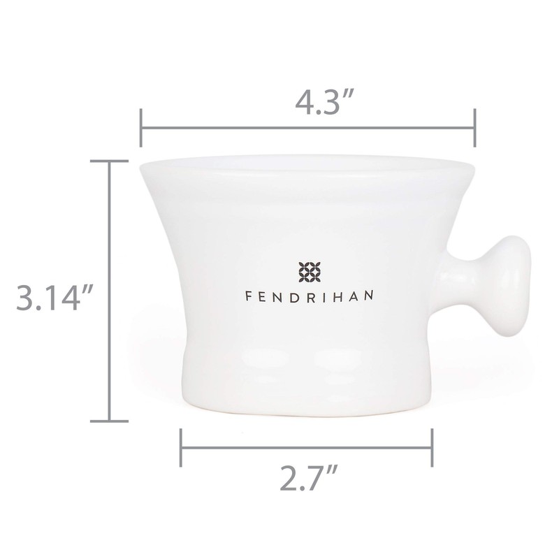 Fendrihan Essential Apothecary Shaving Mug (White)