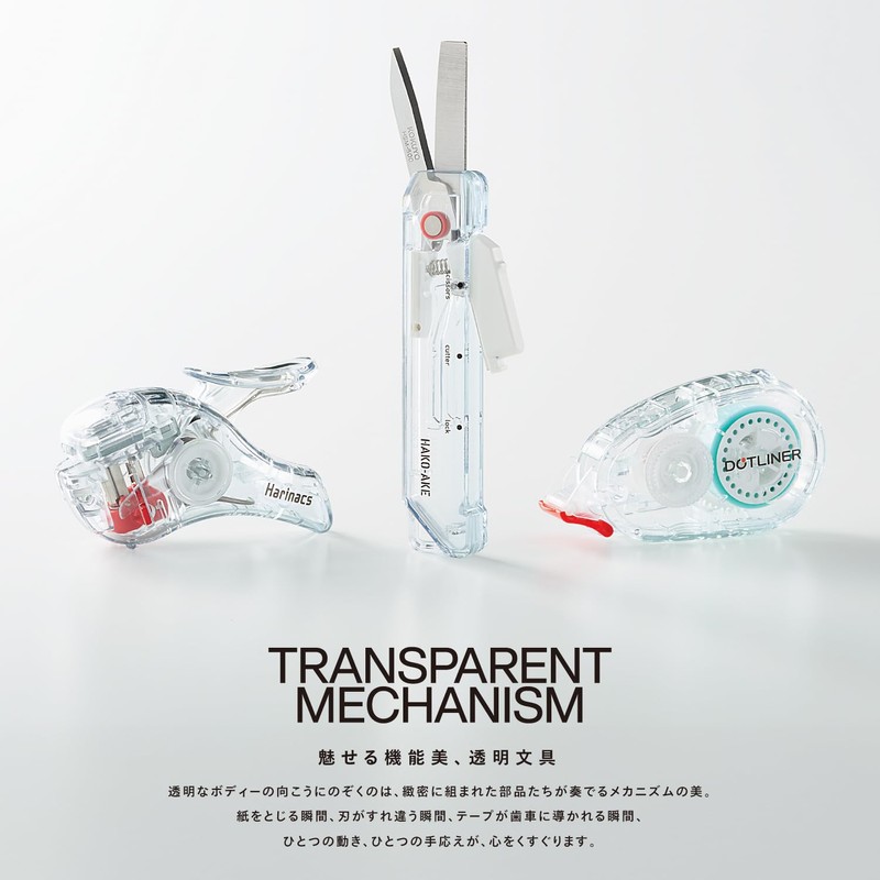 Kokuyo HSM-500TM-W 2-Way Portable Scissors Hakakakake Standard Blade TM White