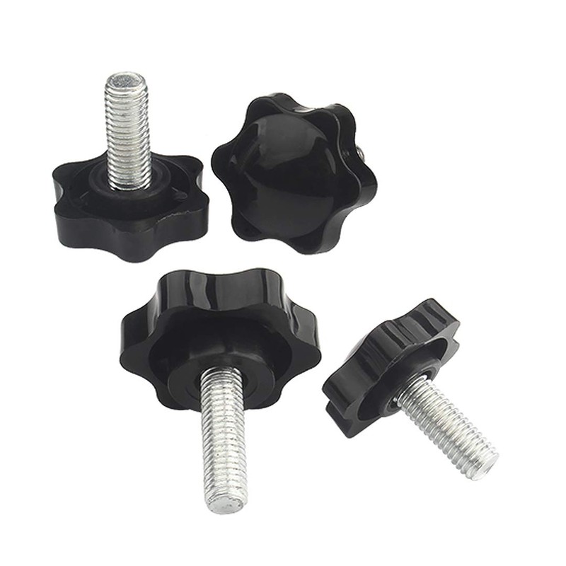 ANSIEDIO M4 Star Screw Star Handle Handknob Star Shape Screws