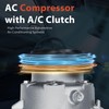 Air Conditioning Compressor & A/C Clutch for Do-dge C-aliber 2009-2012,