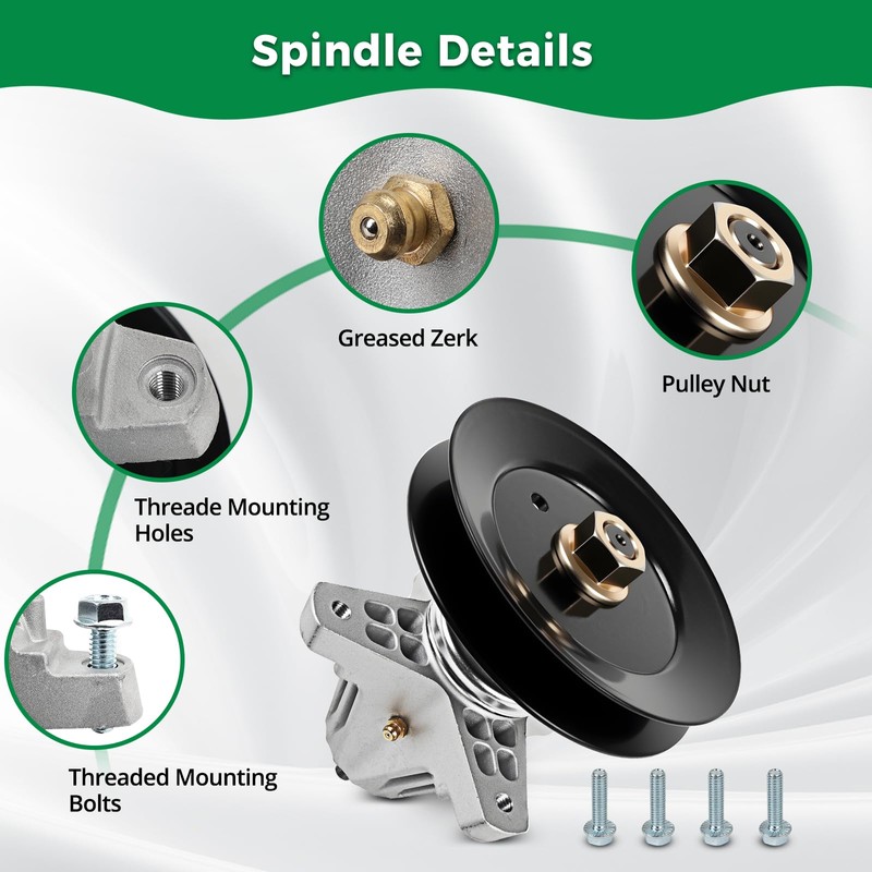 wyevee 618-09236 Spindle Assembly Compatible with Cub-Cad et 54" Deck