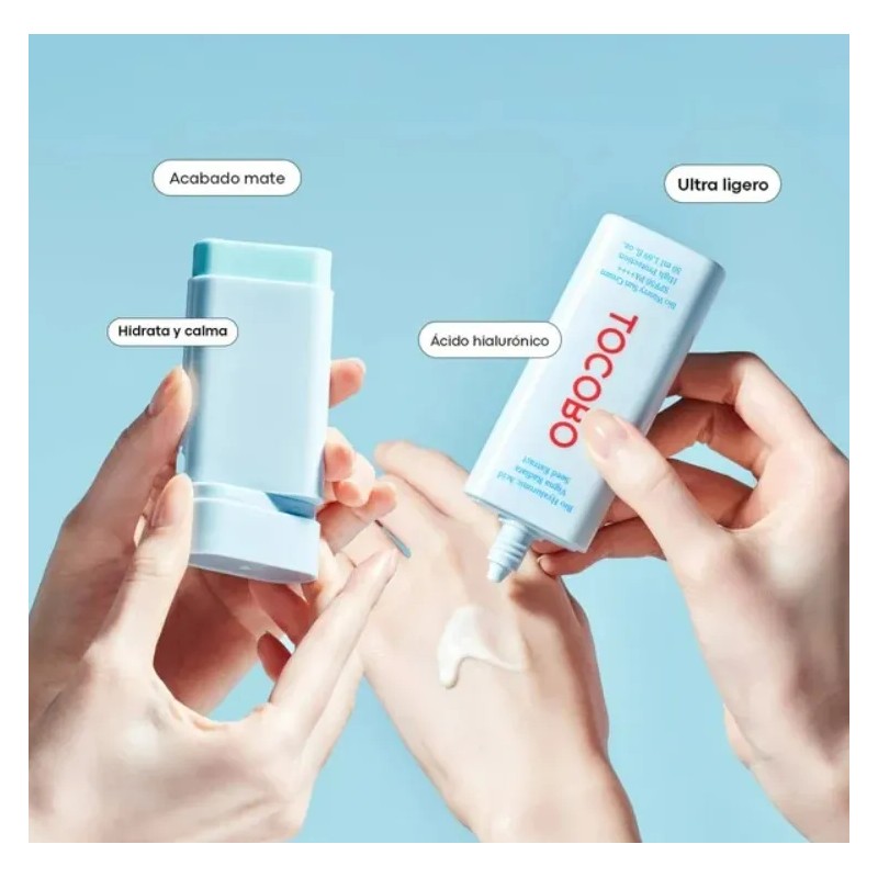 Tocobo Sun Care Dúo Pack Bloqueador Solar Crema Y Barra