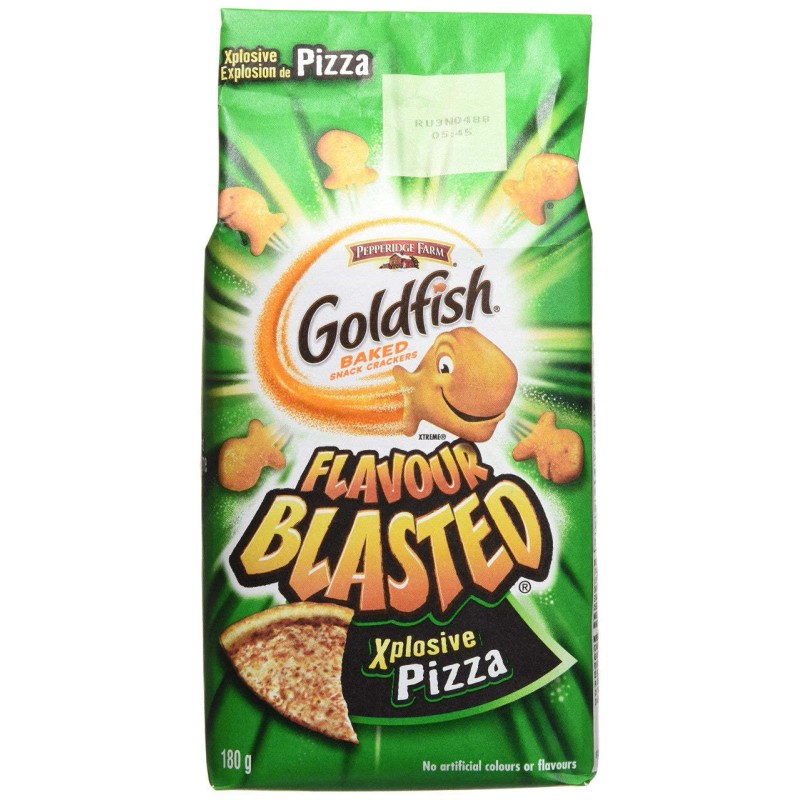 Pepperidge Farm Goldfish Flavour Blasted Xplosive Pizza, 180g/6.34oz, 2-Pack