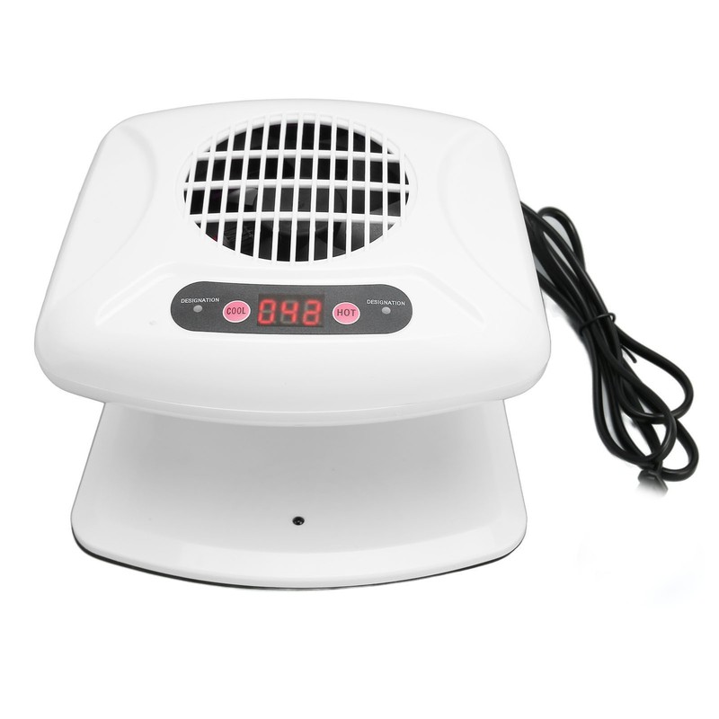 Single Hand Nail Air Dryer Warm Cool Wind Automatic Sensor
