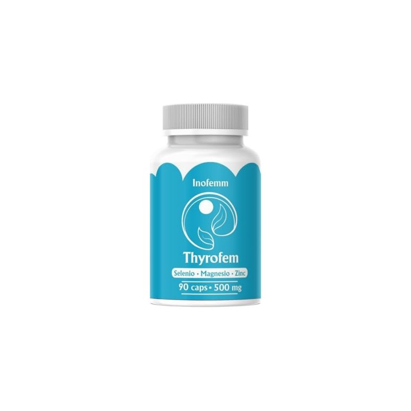 Thyrofem Selenio Magnesio Zinc Suplemento Alimenticio Capsulas