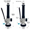 Achelous Pre Rinse Spray Commercial Sink Faucet Sprayer Dual Function,Spray