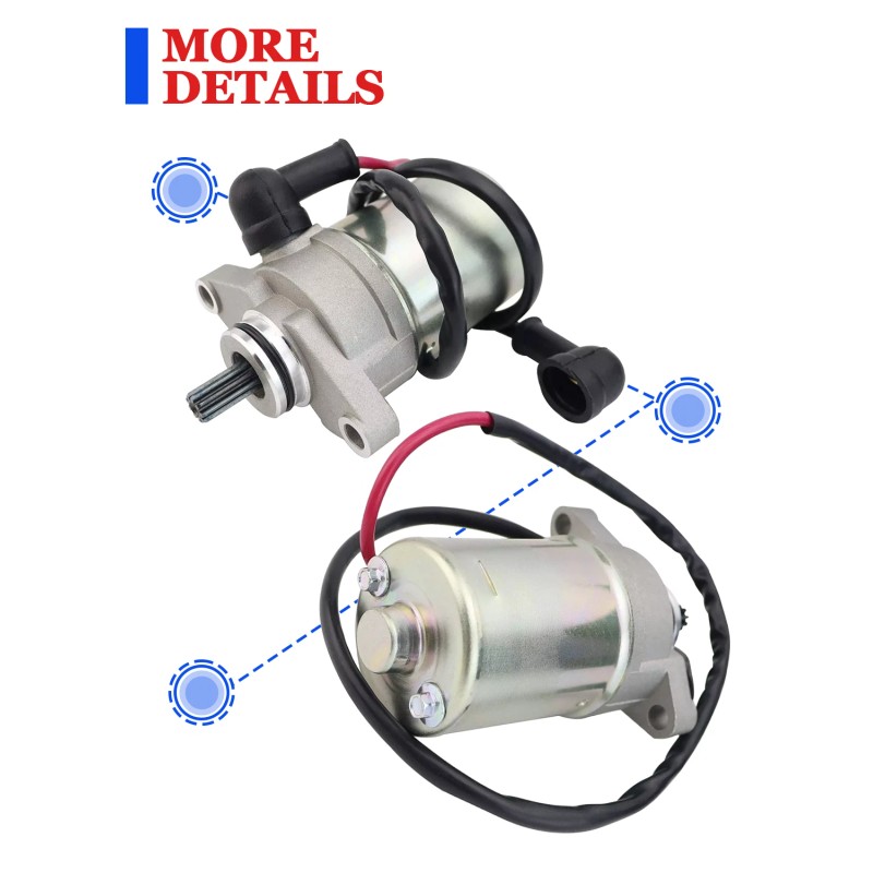Motorsupermarkets Starter Motor for E-TON Eton DXL-90U Sierra 90 All