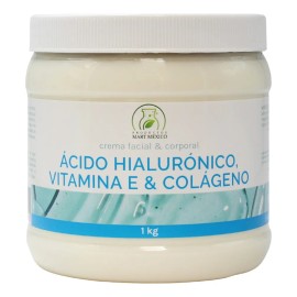Crema Facial Productos Mart Mexico 1kg Colágeno Ácido Hialurónico Vitamina E