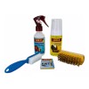 Lux-z Kit Gamuza Ante Espuma Repelente Borrador Cepillo Foam Clean