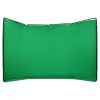 13.12*7.87ft Photography Backdrop Stand Kit with Green Cloth For Photo