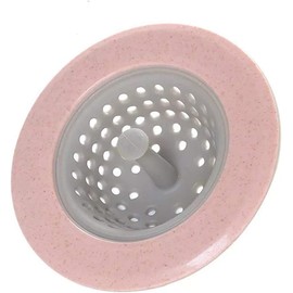 Pink Sewer Plug Floor Drain Cover,Pumps and Plumbing Equipment，Home Kitchen Sink Sewer Round Filter Basket Floor Drain Stopper Strainer Tool