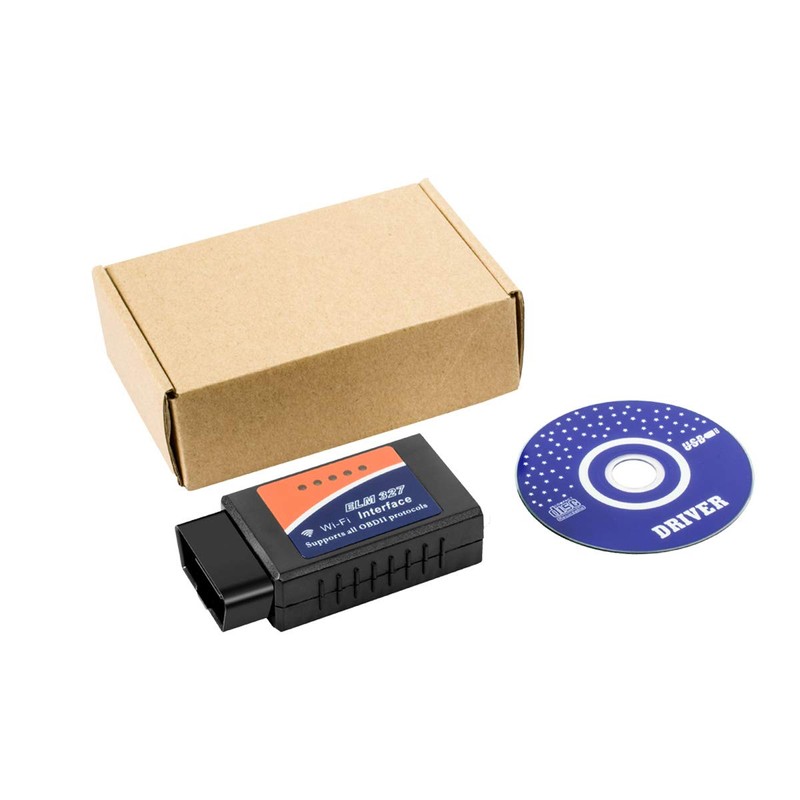 Elm327 WiFi OBDii Interface OBD2 Can Bus Scanner Diagnostic Tool