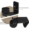 CCJH Upgrade Sliding Barn Door Bottom Adjustable Floor Guide Wall