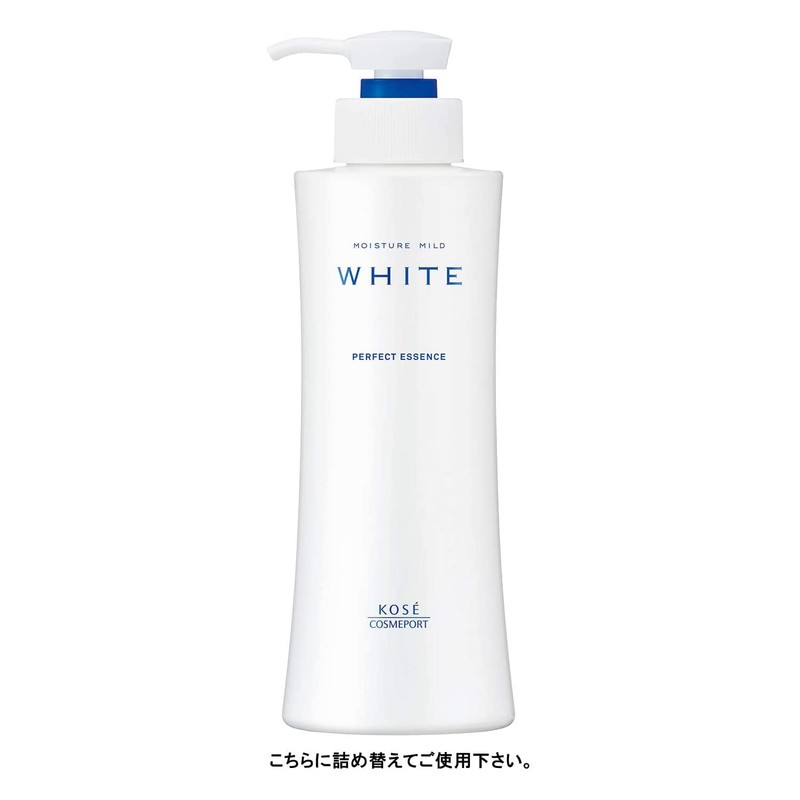 KOSE Moisture Mild White Perfect Essence Refill, Large Capacity, 12.2