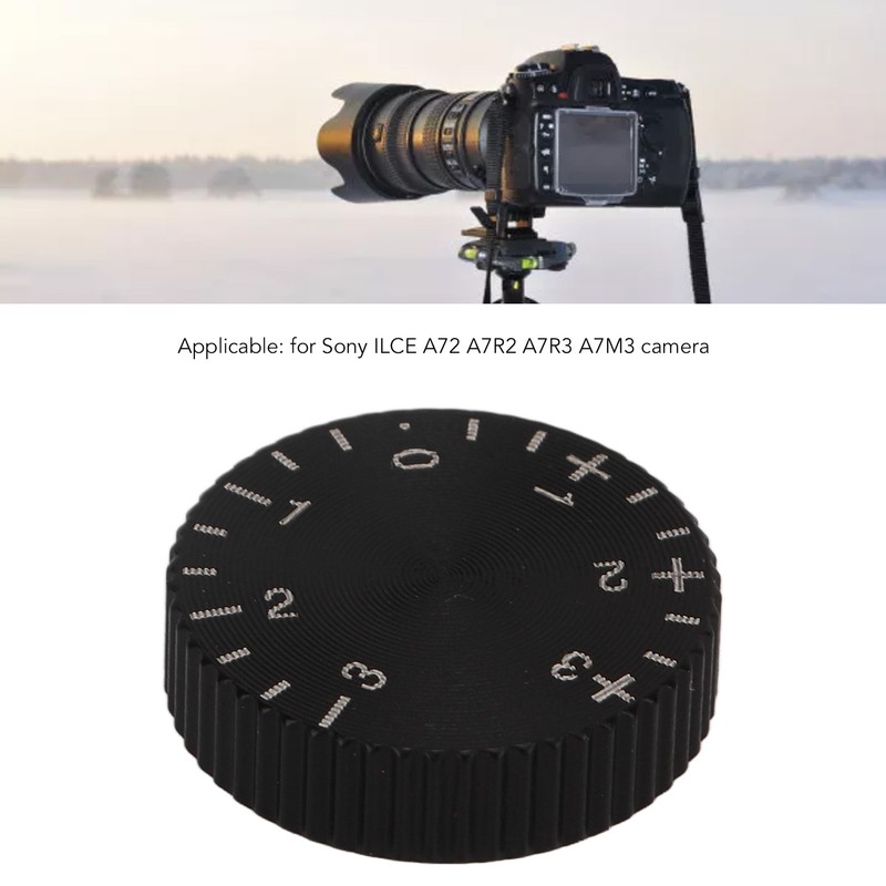 Camera Exposure Compensation Dial Replacement Top Cover Dial Switch for