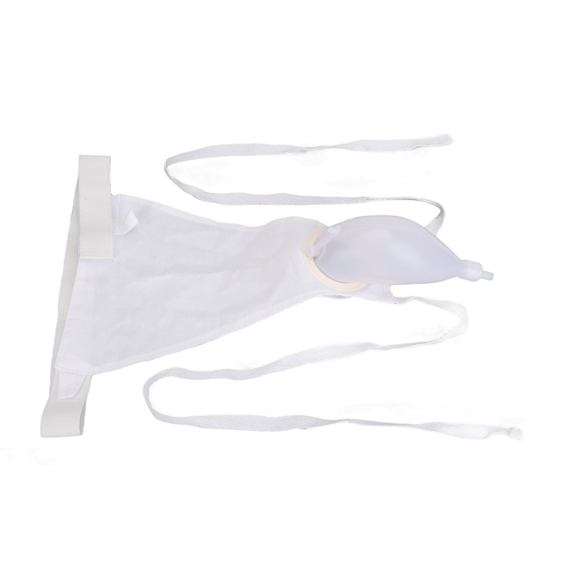 Men Urine Collector Bag Reusable Urinal Pee Holder 1000mL Wearable