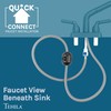 Space Saver Utility Sink by JS Jackson Supplies, Pull-Out Faucet,