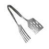 BWD Stainless Steel Big Tongs Design#1 BBQ Food Meat Steak