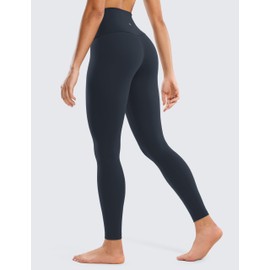 CRZ YOGA Butterluxe High Waisted Lounge Leggings 28'' - Workout Yoga Pants for Women Buttery Soft True Navy Large