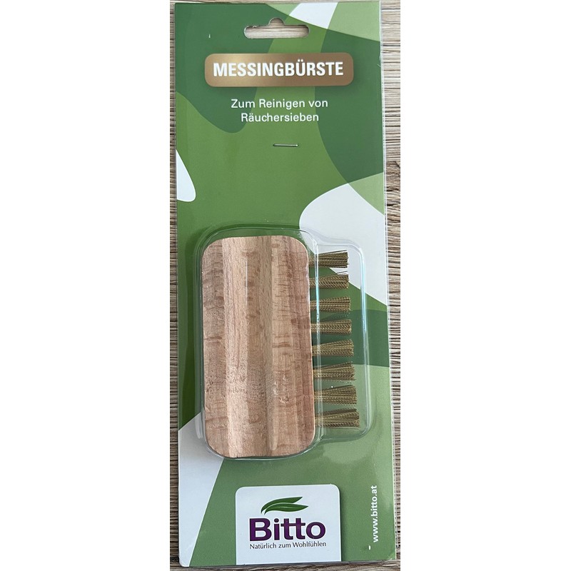 Bitto Brass Brush Ideal for Cleaning Smoking Strainers 7.5cm