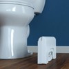 Squatty Potty Fold N Stow Compact Foldable Toilet Stool, White,