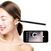 Oseong Trade Safe LED camera connection Real-time endoscope Earpick real-time monitoring Portable smartphone connection Black / 안전한 LED 카메라 연결 실시간 내시경 귀이개 실시간 모니터링 휴대용 스마트폰 연결 블랙