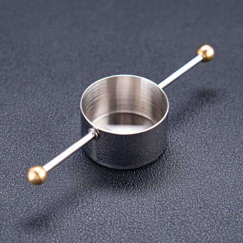 UPKOCH 30ml Bartender Jigger Stainless Steel Cocktail Ounce Cup Wine