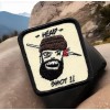 Sniper Head Shot Patch Embroidered Fits For VELCRO® BRAND Loop