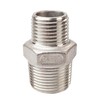 LOZOME 3/4" x 1/2" Male Hex Nipple Threaded Reducer Connector