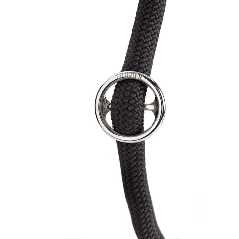 Hunter Freestyle Retriever lead with integrated collar, Black