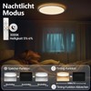 Taipow 24 W LED Ceiling Light Flat with Remote Control