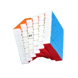 XMDCuber QY Toys Qifan S2 Speed Cube 6 x 6 Stickerless 65 mm, 3D Puzzle 6 x 6 x 6 Magic Cube Toy, Gift Ideas Teenager Girls Children Adults