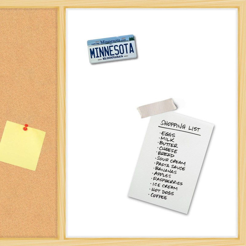 Small Minnesota License Plate Magnet, Collectible State Souvenir, 3.5 x