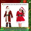 JASGOOD Santa Claus Belt for Adults - Black Pirate Belt