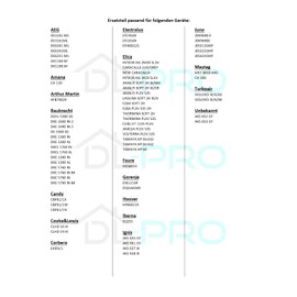DL-pro 2 x Carbon Filter Filters for Electrolux 9029793586 Type 29 Whirlpool Bauknecht 481249038013 AMC912 Cooker Hood