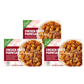 MISS OLIVE'S Chicken Pasta Parmesan with Tomato Sauce Microwavable Meal (Pack of 3)
