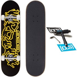 CCS Kickflip 2000 Skateboard Complete - Black - 8.00" x 32.00"