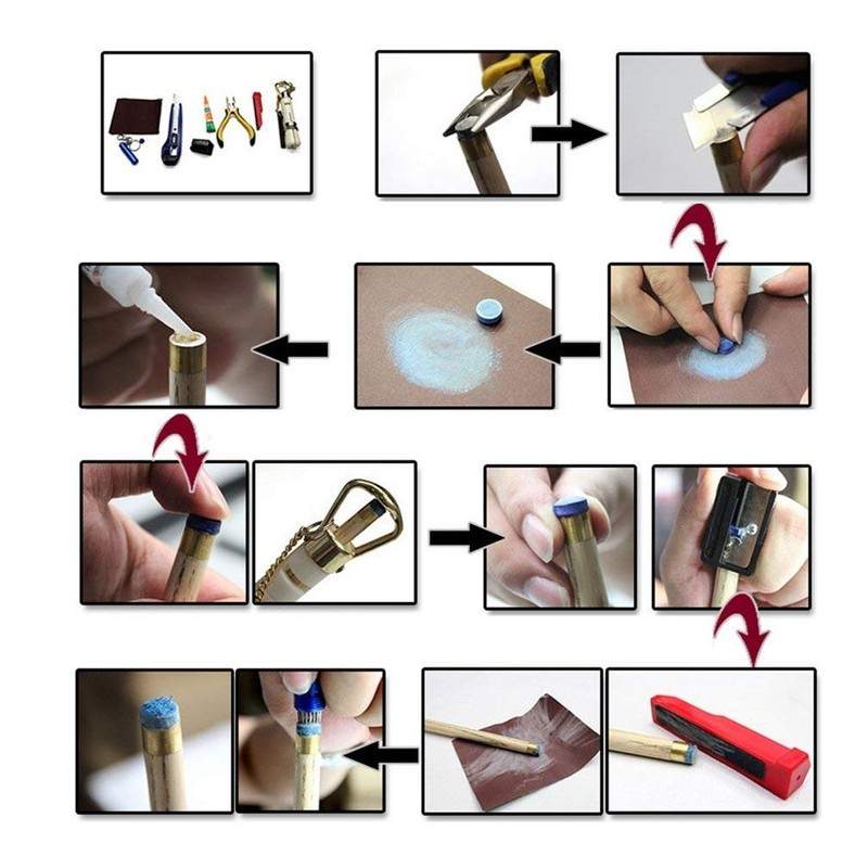 Laxmi Ganesh Billiard Snooker, Billiard & Pool Cue Tip 12