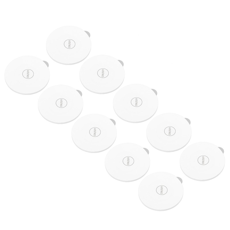 10Pcs LED Bottle Coaster LED Light Up Coaster Sticker Lights